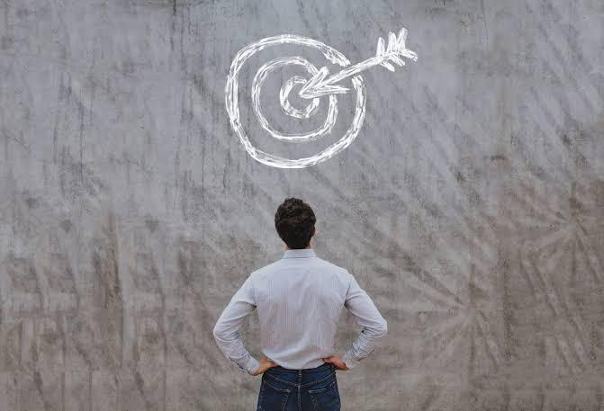 An arrow aimed toward a target